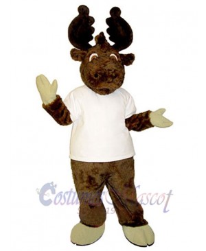 Moose mascot costume