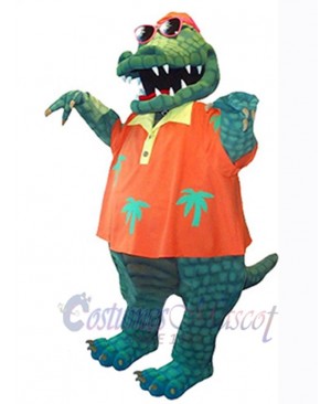 Crocodile mascot costume