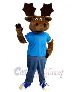 Moose mascot costume