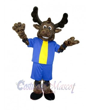 Moose mascot costume