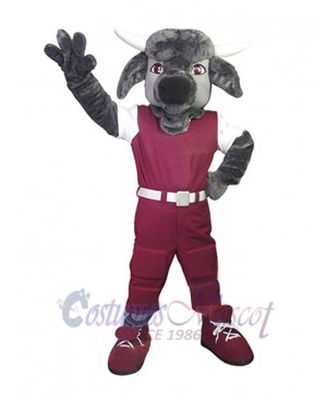 Bull mascot costume