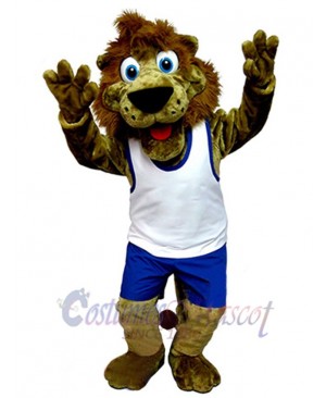 Lion mascot costume