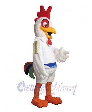 Rooster mascot costume