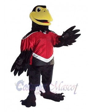 Crow mascot costume