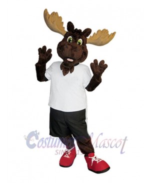 Moose mascot costume