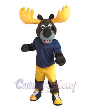 Moose mascot costume