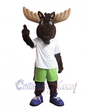 Moose mascot costume