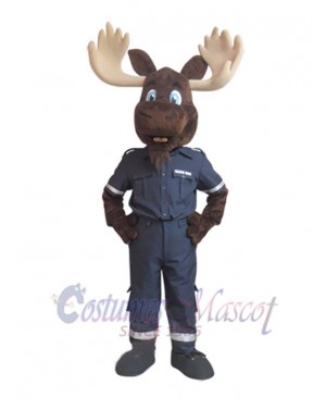 Moose mascot costume