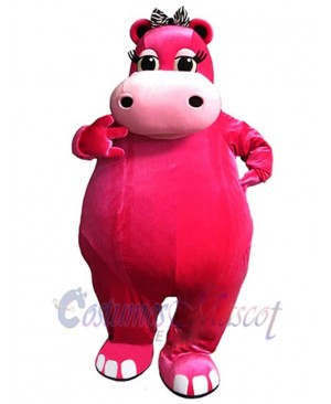 Hippo mascot costume