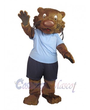 Otter mascot costume