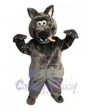 Wolf mascot costume