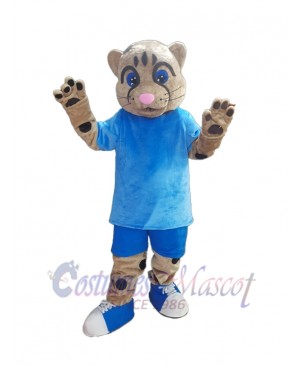 Cheetah mascot costume