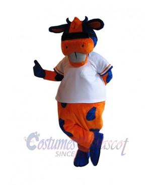 Cow mascot costume