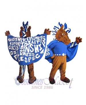 Moose mascot costume