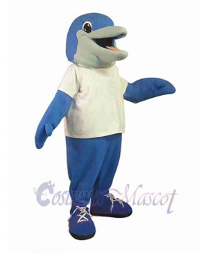 Dolphin mascot costume