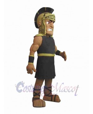 Spartan mascot costume