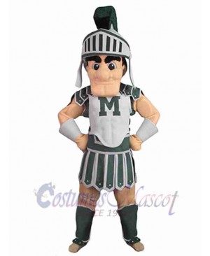 Spartan mascot costume