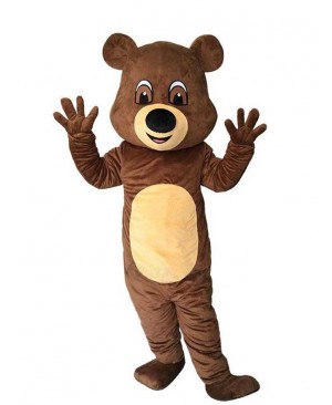 New Funny Brown Teddy Bear Mascot Costume