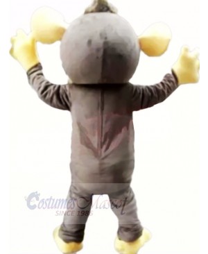 Lovely Gray Monkey Mascot Costumes Cheap