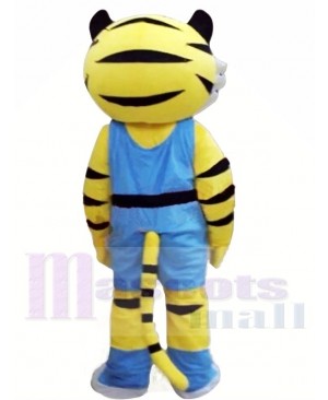 New Style Yellow Tiger Mascot Costumes 