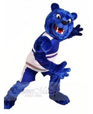 Fierce Blue Bear Mascot Costumes