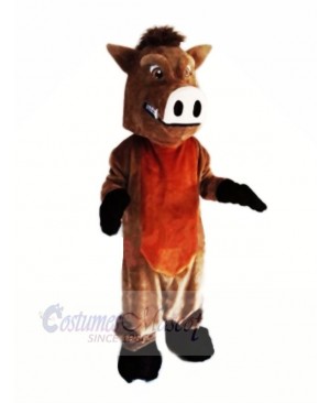 Fierce Brown Boar Mascot Costumes Cheap