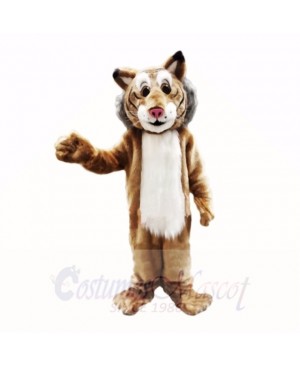 Friendly Lightweight Bobcat Mascot Costumes Adult