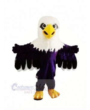 Purple Eagle Mascot Costumes Cartoon	