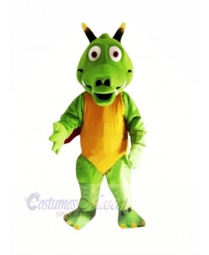 Lightweight Green Dragon Mascot Costumes Cartoon