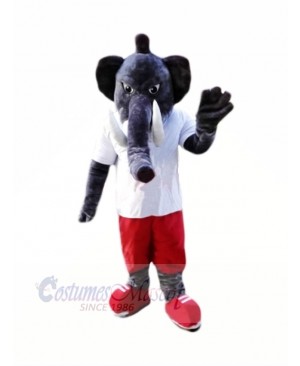 Power Grey Elephant Mascot Costumes Cartoon