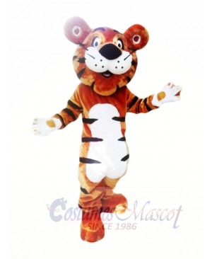 Happy Cartoon Tiger Mascot Costumes 