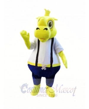 Yellow Rhino Mascot Costumes