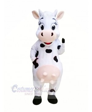 Beautiful Cow Mascot Costumes Cartoon	