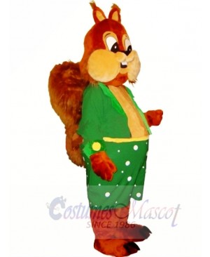 Happy Lightweight Squirrel Mascot Costume Free Shipping 