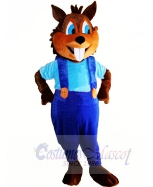 Happy Squirrel Mascot Costume Free Shipping 