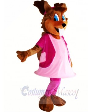 Girl Squirrel Mascot Costumes 