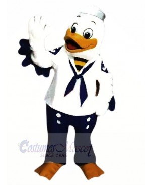 Cute Sailor Duck Mascot Costumes Cartoon