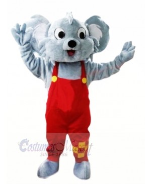 Happy Grey Koala Mascot Costumes Cheap