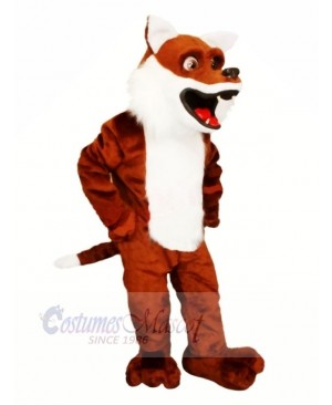 Lovely Brown Fox Mascot Costumes Cartoon