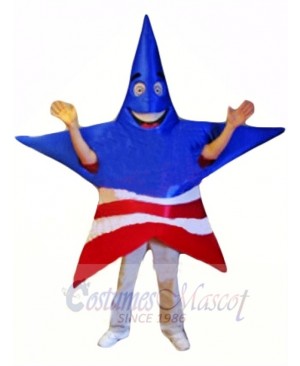 American Patriot Star Mascot Costume 