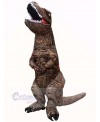 Dark Brown Tyrannosaurus T-Rex Dinosaur Inflatable Costume Halloween Xmas for Adult