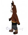 Mule mascot costume