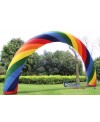 Brand New Discount 20ft*10ft D=6M/20ft inflatable Rainbow arch Advertising 