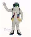 Astronaut Space Suit with Oxygen Bag Mascot Costume Adult