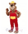 Beaver Mascot Walking Act Promotion Costume