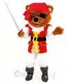 Pirates Brown Bear Mascot Costume