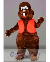 Cute Beaver Mascot Costume