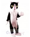 Black and White Cat Mascot Costume