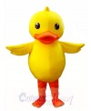 Yellow Duck Mascot Costume Adult Duck Mascot