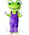 Cartoon Frog Mascot Costume